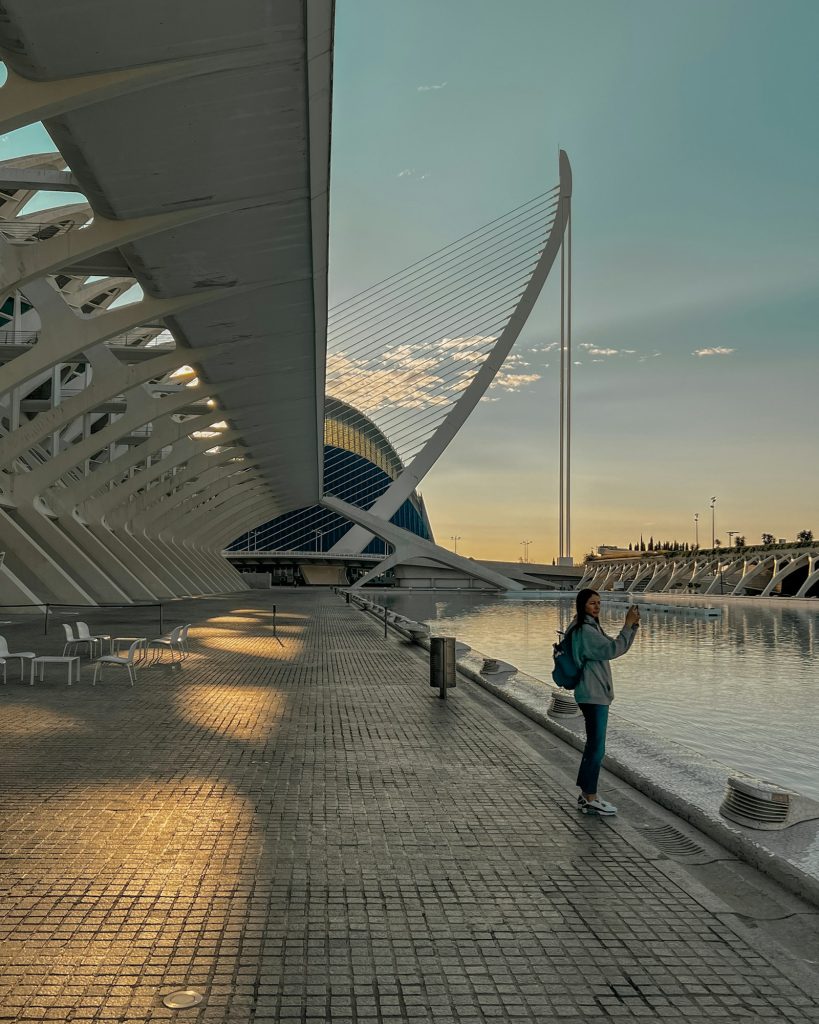 Modern architecture of Valencia