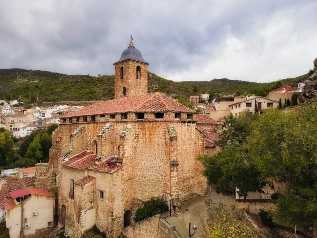 yeste city of albacete,castilla la mancha. spain